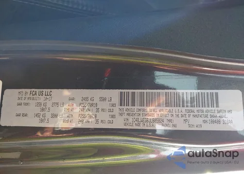 2018 Jeep Wrangler Jk Unlimited Altitude 4X4 z USA, uszkodzony, nr VIN 1C4BJWEG6JL805824